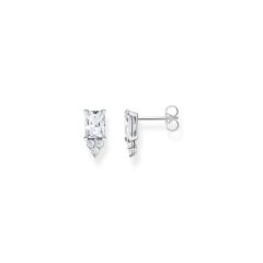 Thomas Sabo Octagon-Cut Sparkle Silver Stud Earrings