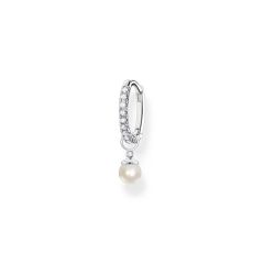 Thomas Sabo Charming Pearl Silver Single Hoop Earring