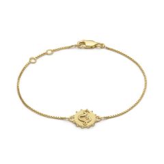 Rachel Jackson Zodiac Capricorn Gold Coin Bracelet