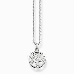 Thomas Sabo Tree of Love Silver Pendant Necklace