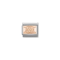 Nomination Composable Classic Steel & 9K Rose Gold 2023 Charm