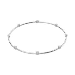 Swarovski Constella Round-Cut White Small Necklace