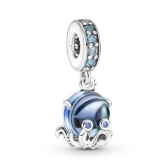 Pandora Moments Murano Glass Cute Octopus Dangle Charm