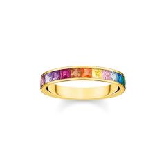 Thomas Sabo Colourful Stones Gold Ring