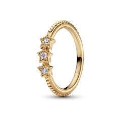 Pandora Celestial Stars 18K Gold-Plated Ring