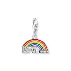 Thomas Sabo Rainbow Love Silver Pendant Charm