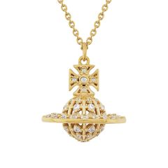 Vivienne Westwood Charlotte Gold-Tone Pendant Necklace