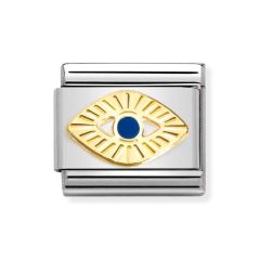 Nomination Composable Classic 18ct Gold Eye of God Charm