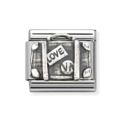 Nomination Composable Classic Sterling Silver Suitcase Charm