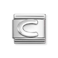 Nomination Composable Classic Sterling Silver Letter C Charm