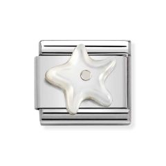 Nomination Composable Classic Sterling Silver Mother Of Pearl Starfish Charm