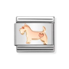 Nomination Composable Classic Rose Gold Dog Charm