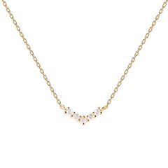PDPAOLA Mini Crown Gold-Plated Necklace
