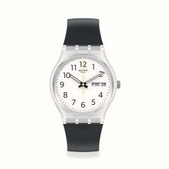 Swatch Rinse Repeat Black 34MM Day & Date Watch