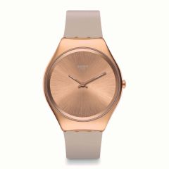 Swatch Skinrosee Rose-Gold & Pink Strap 38MM Watch