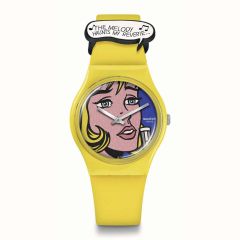 Swatch Reverie By Roy Lichtenstein Yellow 34MM Watch