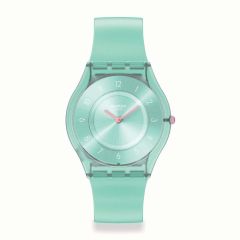 Swatch Pastelicious Teal Silicone Strap 34MM Watch