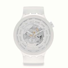 Swatch C-White Bio-Ceramic 47MM Watch