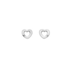 Hot Diamonds Amulet Heart Silver Stud Earrings