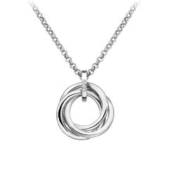 Hot Diamonds Calm Sterling Silver Pendant Necklace