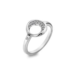 Hot Diamonds Celestial Circle Sterling Silver Ring