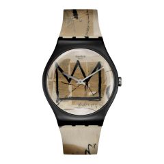 Swatch Untitled By Jean-Michel Basquiat 41MM Watch