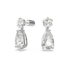 Swarovski Mesmera Mixed White Crystal Drop Earrings