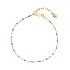 Hot Diamonds x Jac Jossa Turquoise Ocean Chain Bracelet