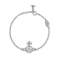 Vivienne Westwood Calliope Silver Chain Bracelet