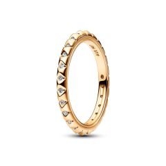 Pandora Me Collection 14K Gold-Plated Pyramids Ring