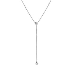 Hot Diamonds Tender Waterfall Sterling Silver Necklace