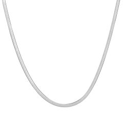 Hot Diamonds Sterling Silver Snake Chain Necklace