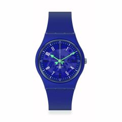Swatch Photonic Purple Silicone Strap 34MM Watch