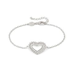 Nomination Lovecloud Heart Sterling Silver Bracelet