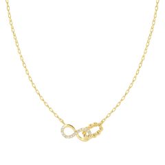 Nomination Lovecloud Infinity Gold-Plated Necklace