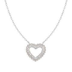 Nomination Lovecloud Heart Sterling Silver Necklace