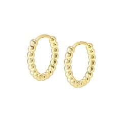 Nomination Lovecloud Gold-Plated Hoop Earrings