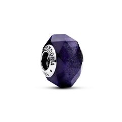 Pandora Moments Faceted Blue Murano Glass Charm