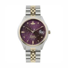 Vivienne Westwood Camberwell Steel & Gold 37MM Watch