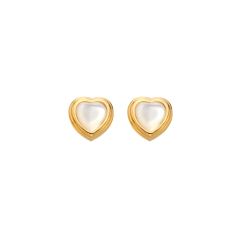 Hot Diamonds x Jac Jossa Heart Mother of Pearl Stud Earrings