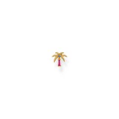 Thomas Sabo Palm Tree Gold-Plated Single Stud Earring