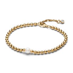 Pandora Timeless Treated Freshwater Cultured Pearl & Beads Bracelet