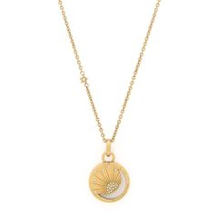 Olivia Burton Celestial Sun & Moon Gold-Plated Pendant Necklace