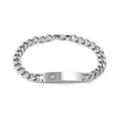 Nomination B-Yond Stainless Steel Tag Chain Bracelet