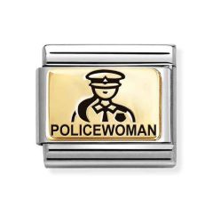 Nomination Composable Classic Policewoman Link Charm