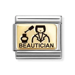 Nomination Composable Classic Steel & Gold Beautician Link Charm