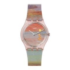 Swatch x Tate Turner&rsquo;s Scarlet Sunset Multicolour 34MM Watch