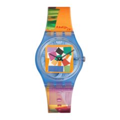 Swatch x Tate Matisse&rsquo;s Snail Multicolour 34MM Watch