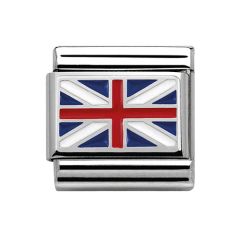 Nomination Composable Classic Silver UK Flag Charm