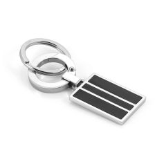 Nomination Strong Keyring Stainless Steel Black Finish